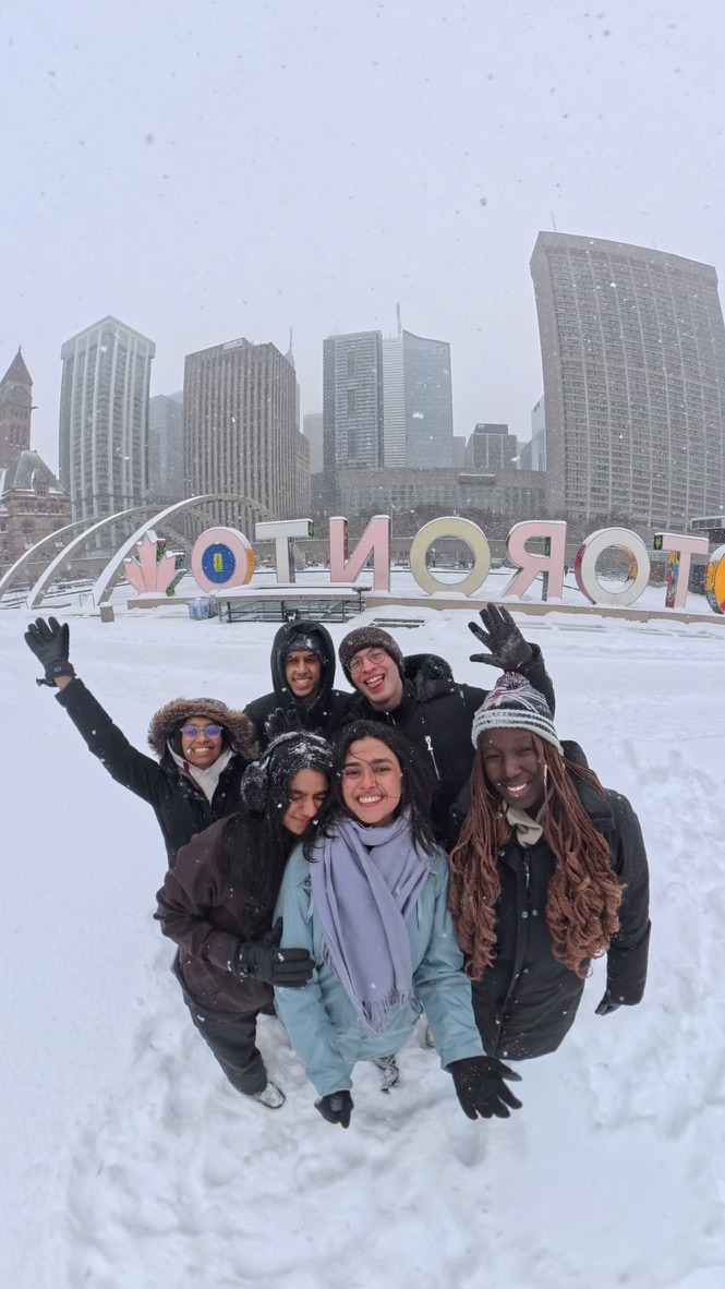 Pearson snow day at Nathan Phillips